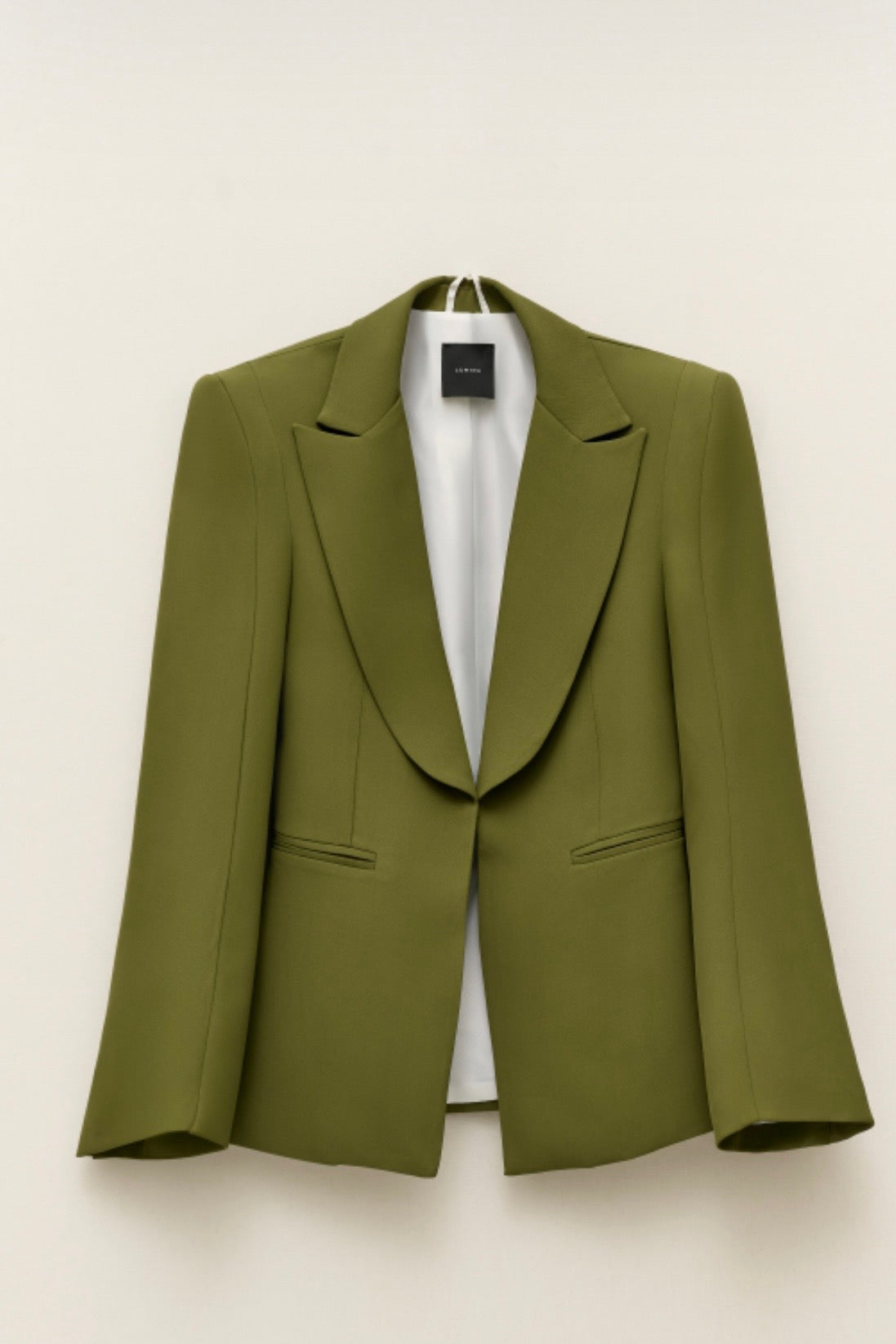 Zelené elegantní vypasované sako