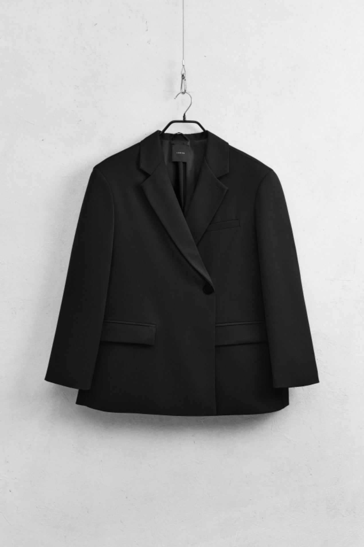 Oversized černé sako