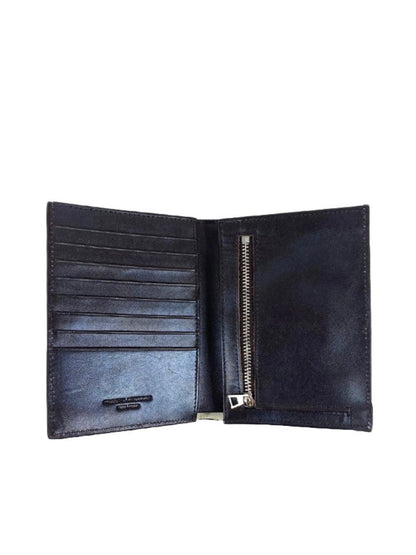 Béžová peněženka s černými detaily