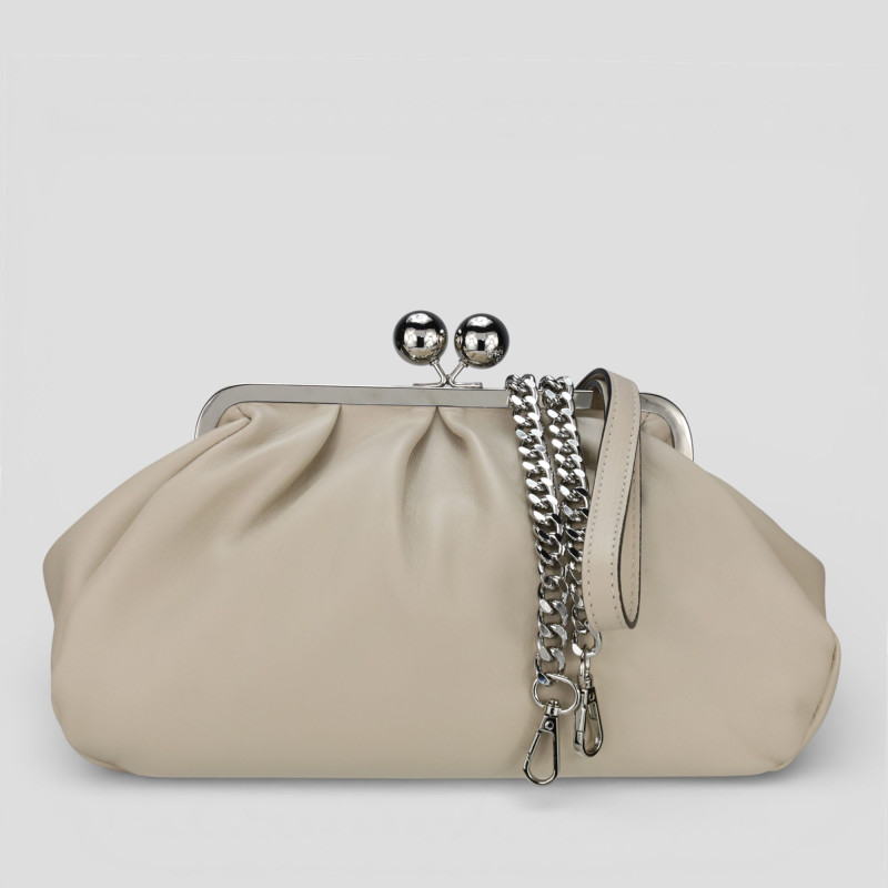 Maxi puffy taupe kabelka