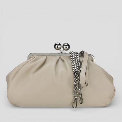 Maxi puffy taupe kabelka