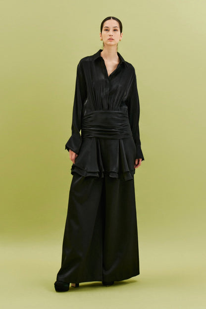 Černé krátké šaty