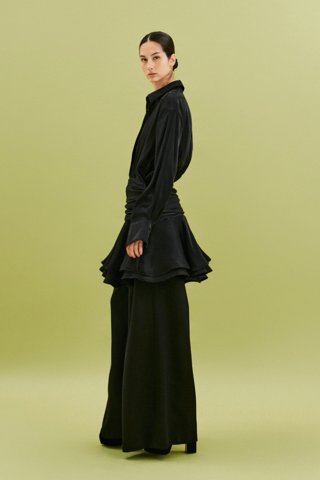 Černé krátké šaty