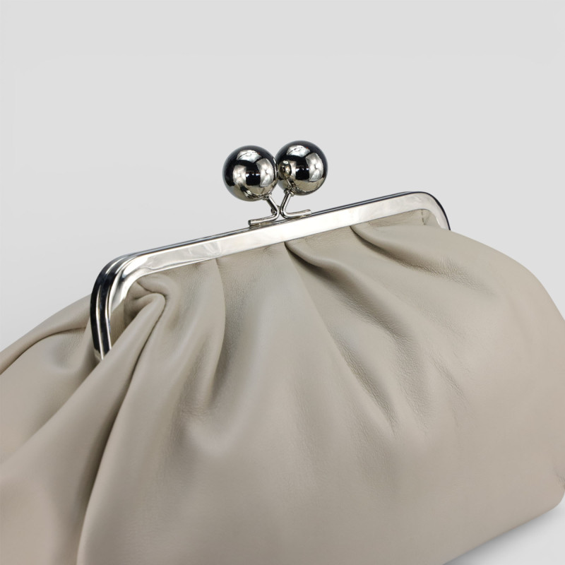 Maxi puffy taupe kabelka