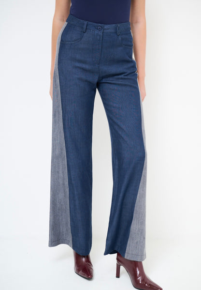 Dvoubarevné džíny