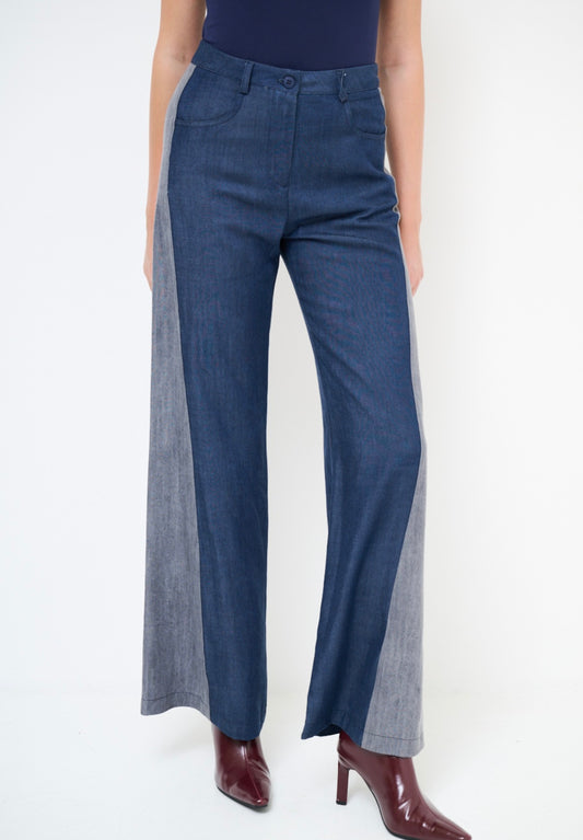 Dvoubarevné džíny