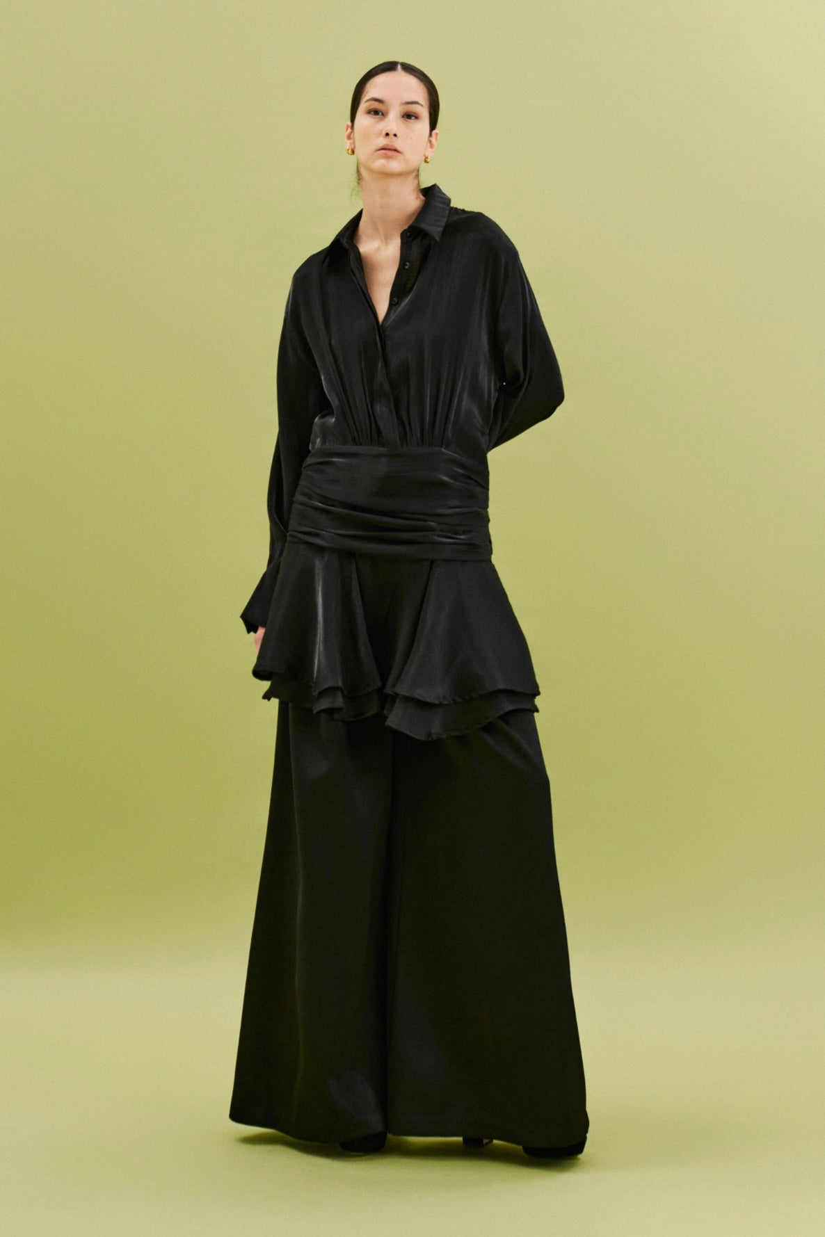 Černé krátké šaty