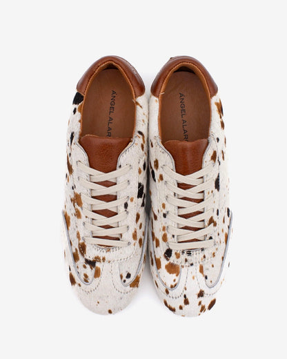 Tenisky s kravičkovým vzorem