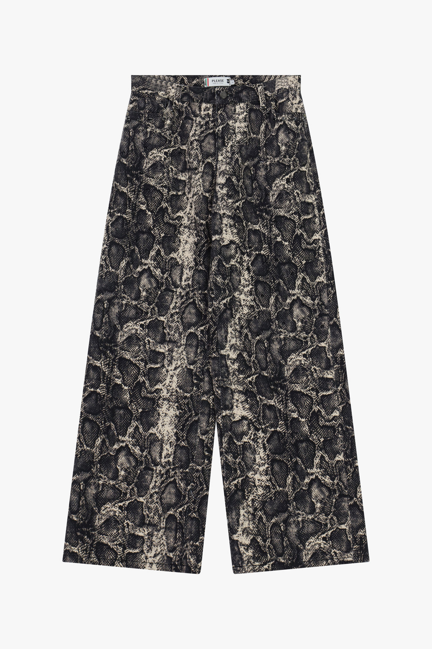 Kalhoty s hadím vzorem