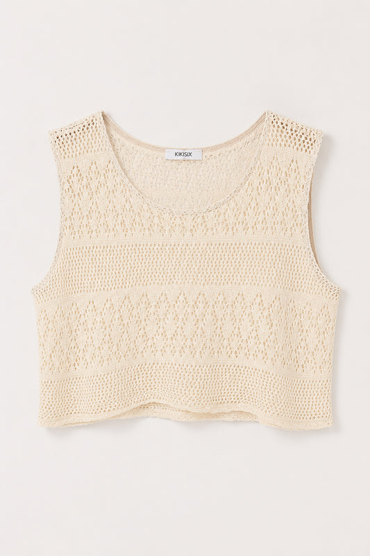 Macrame crop top