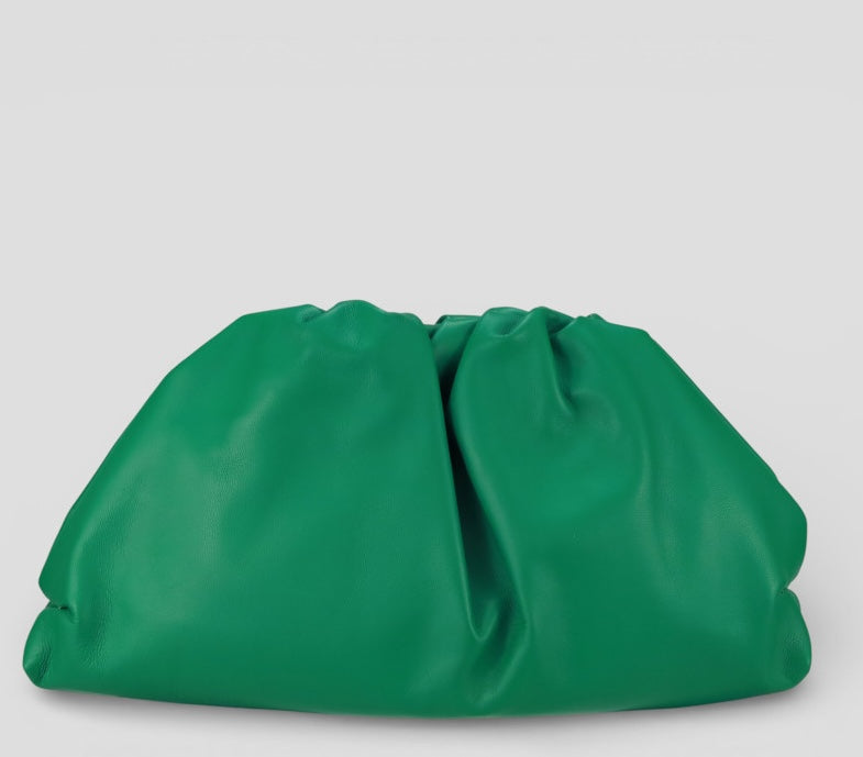 Zelená puff kabelka