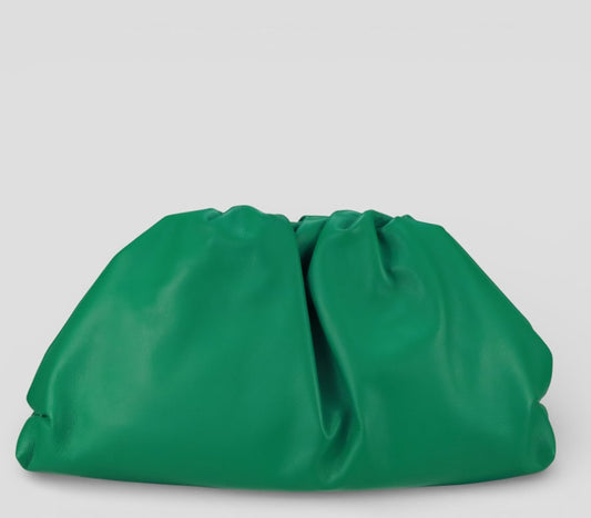 Zelená puff kabelka