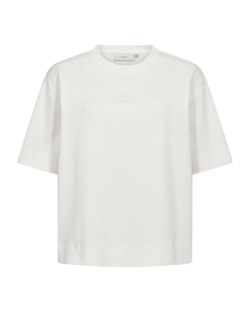 Bílé triko s monogramem