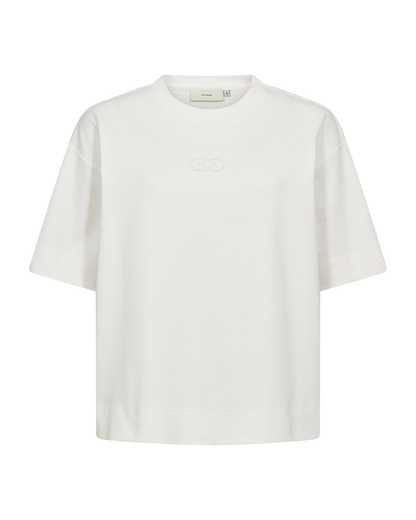 Bílé triko s monogramem
