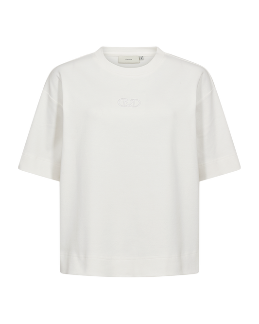 Bílé triko s monogramem