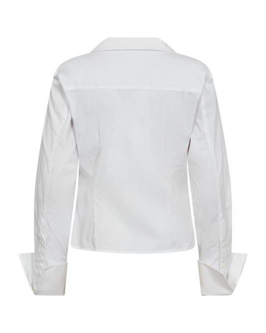 Bílá bavlněná košile